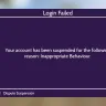 Avakin Life - my account has been suspended.