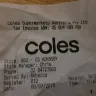 Coles Supermarkets Australia - regarding an employee in checkout service