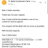 C-Date - fax number does not work for the cancellation service. now collection agency asking for money.
