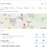 Blue Dart Express - fraud contact number registered on google