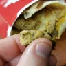 Tim Hortons - beyond meat farmers wrap using a generic veggie patty