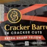 Cracker Barrel - Extra Sharp Cheddar 24 cracker cuts