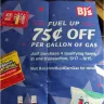 BJ's Wholesale Club - Fuel up 75 cents off per gallon of gas
