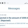 1xBet - Rejected deposit