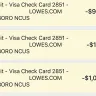 Lowe's - Double hold on my account