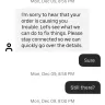 Uber Eats - Horrible customer service