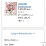 1-800-Flowers.com - Flowers were not as shown or advertised-as double for the price of the regular