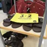 Truworths - shoe price on display