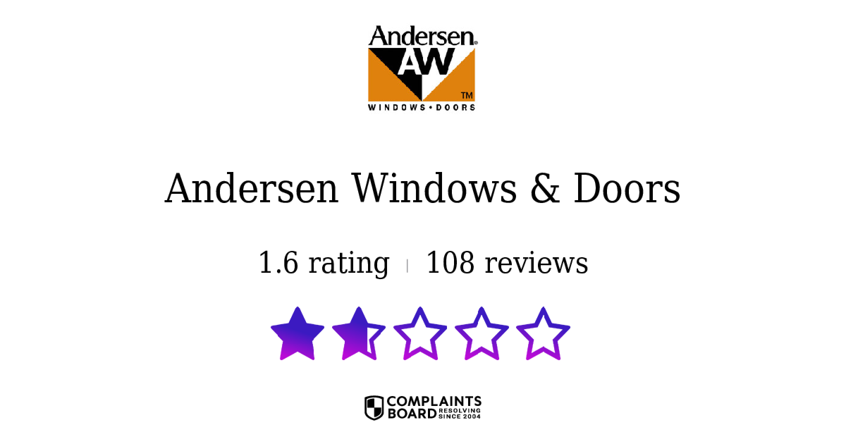 Andersen Windows & Doors Customer Service Phone, Email, Address