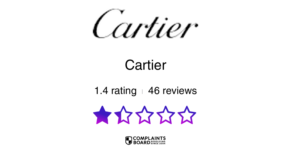 Cartier Reviews 2024 All You Need to Know ComplaintsBoard