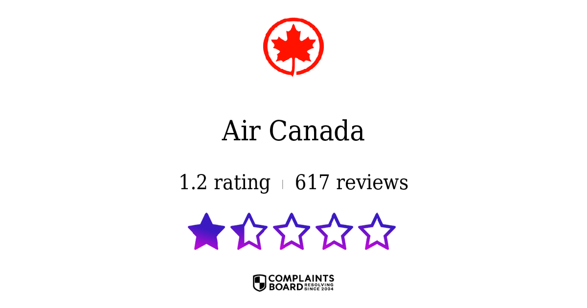 Air Canada Travelers Reviews 2024 All You Need to Know ComplaintsBoard