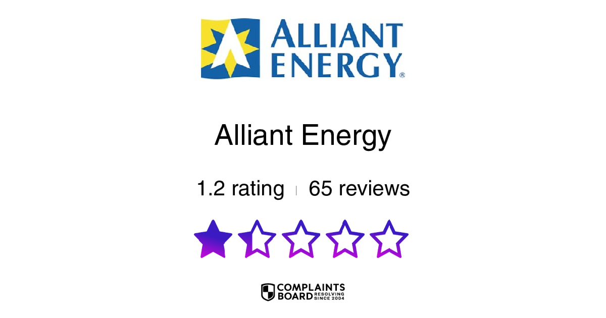 Alliant Energy Reviews 2024 All You Need To Know Complaintsboard 4198