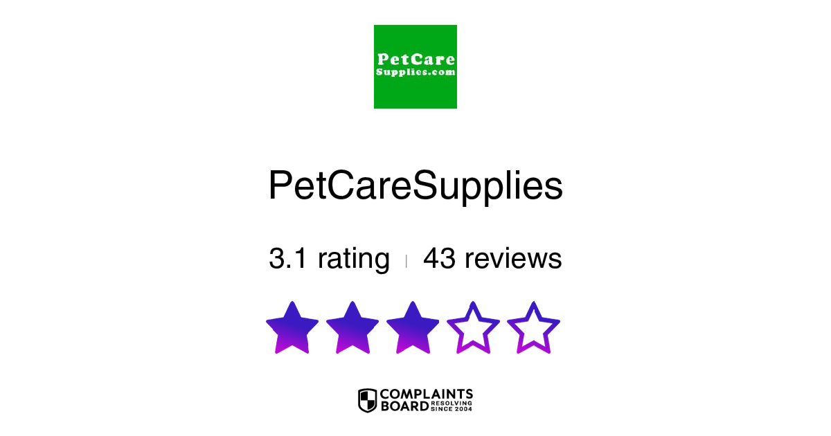 PetCareSupplies Reviews 2024 All You Need to Know ComplaintsBoard