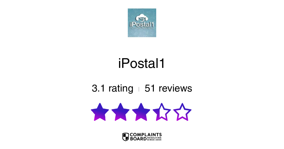 iPostal1 Reviews 2024 All You Need to Know ComplaintsBoard