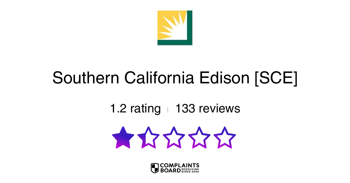 Southern California Edison SCE Reviews 2024 All You Need To Know   Rating 