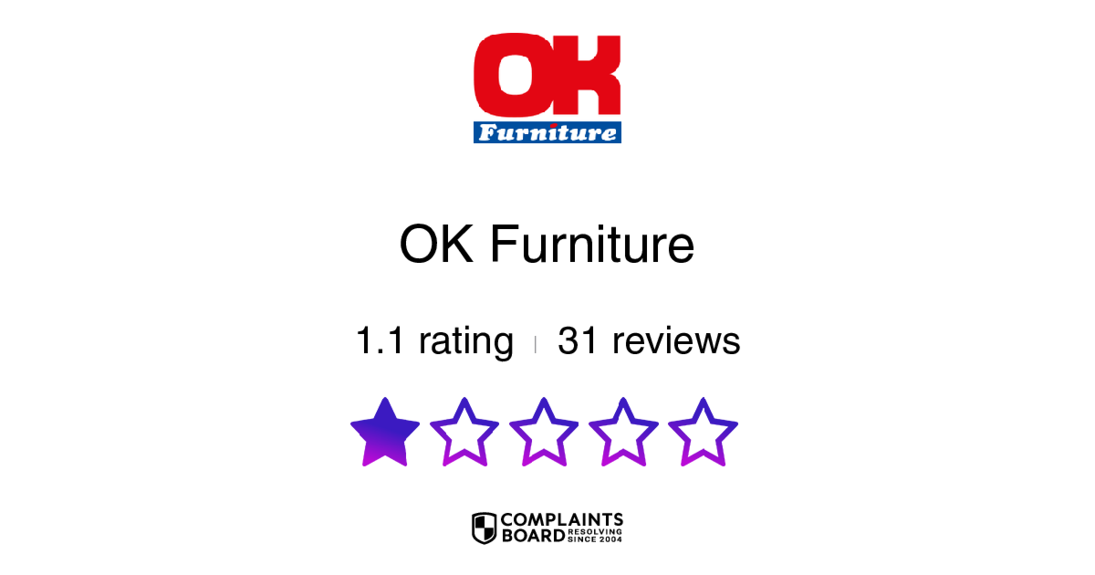 OK Furniture Customer Service Phone, Email, Address, Contacts