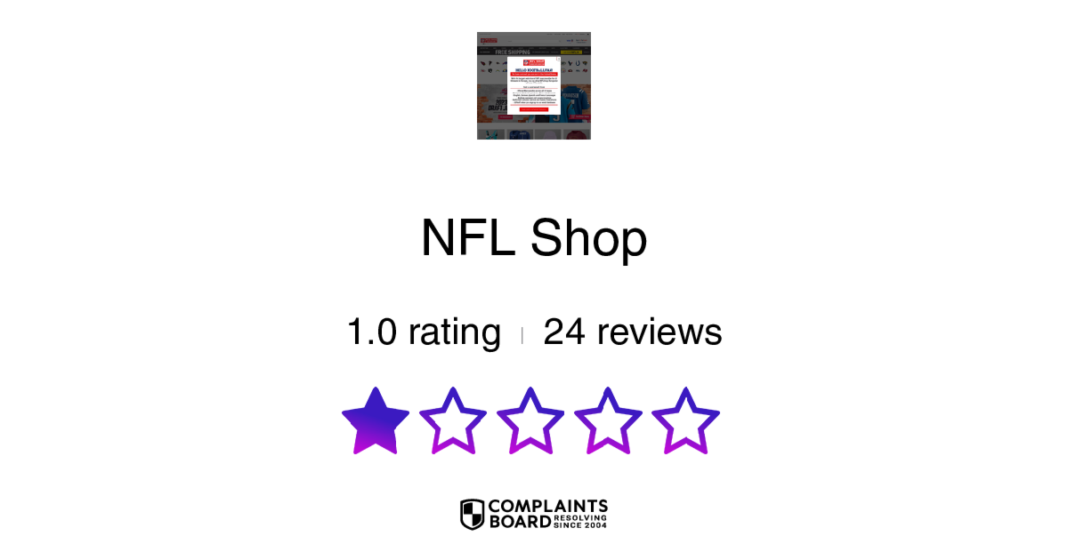 NFL Shop Customer Service Phone, Email, Address, Contacts ComplaintsBoard