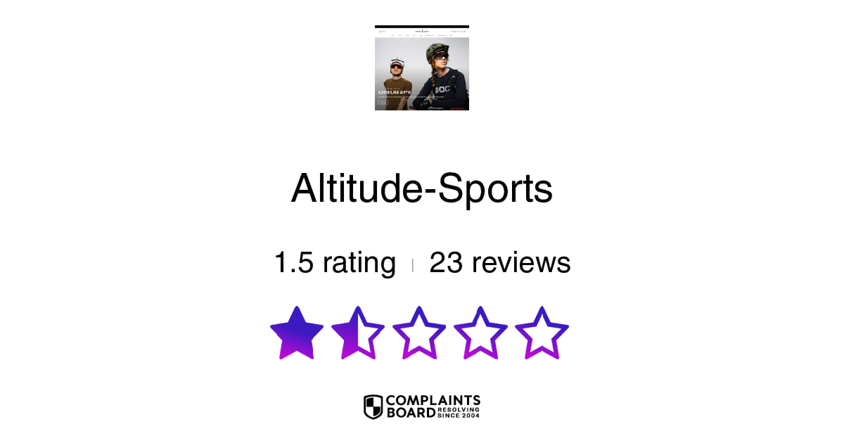 Altitude-sports.com Reviews  Read Customer Service Reviews of www