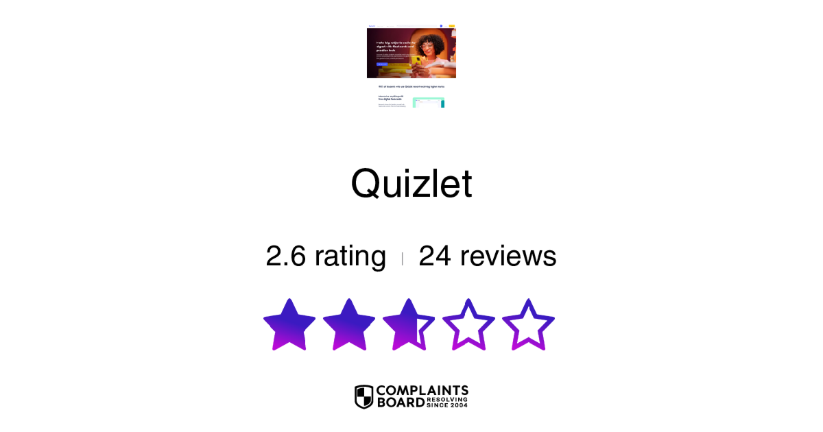 Quizlet Customer Service Phone, Email, Address, Contacts ComplaintsBoard