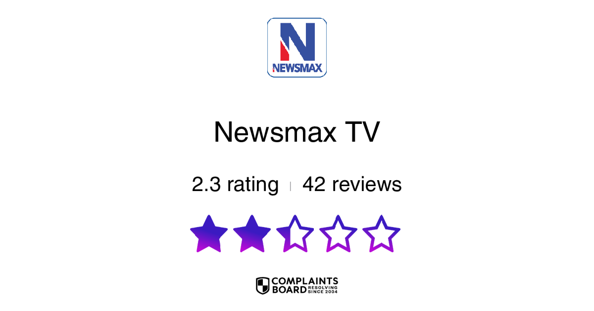 Newsmax TV Viewers Reviews 2024 All You Need to Know ComplaintsBoard