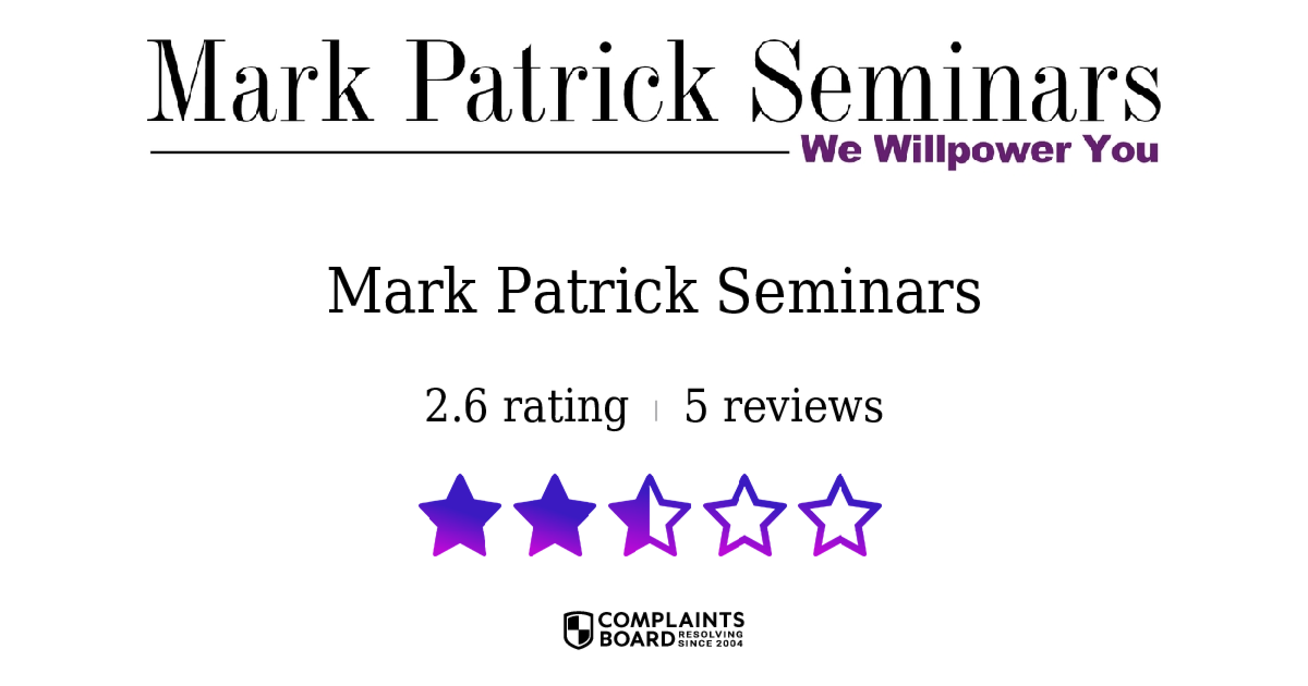 Mark Patrick Seminars Participants Reviews 2024 All You Need to Know