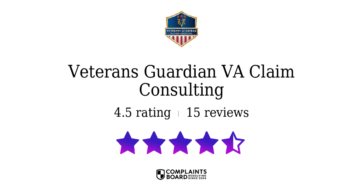 Veterans Guardian VA Claim Consulting Veterans Reviews 2024 – All You ...