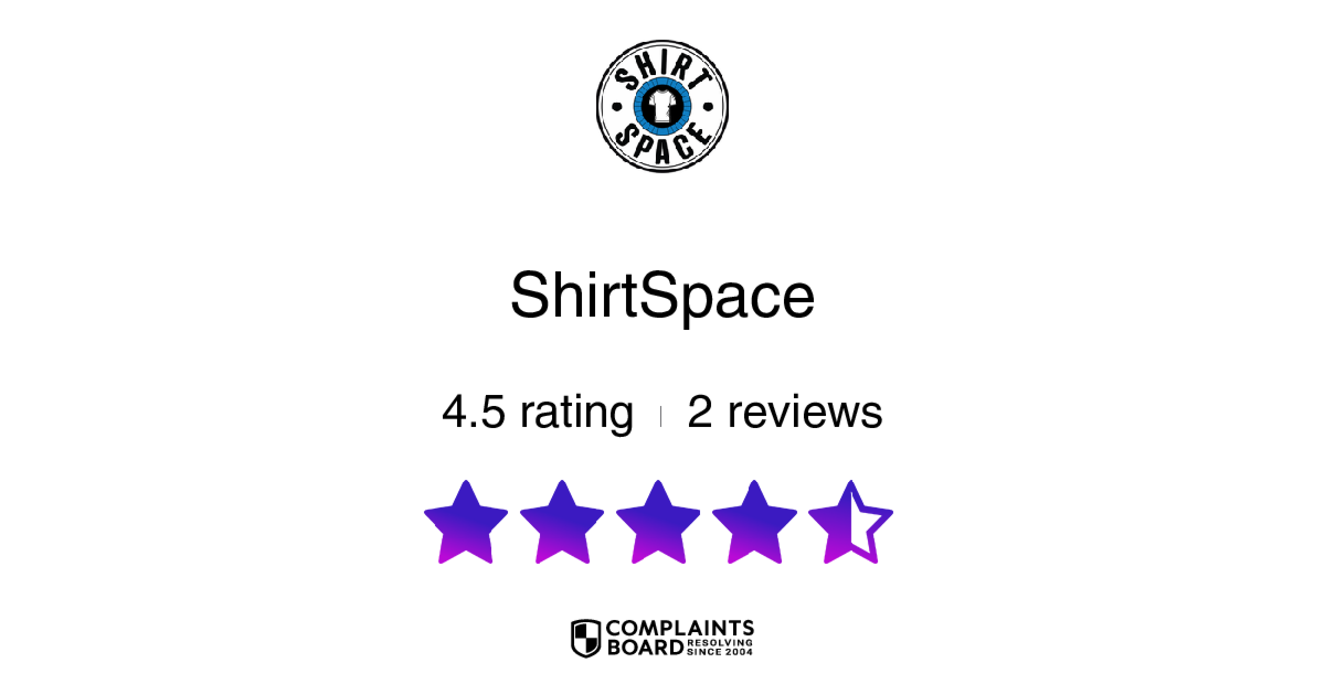 ShirtSpace Reviews 2024 All You Need to Know ComplaintsBoard